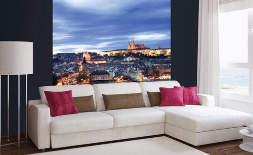 Dimex Prague Wall Mural 225x250cm 3 Panels Ambiance | Yourdecoration.com