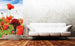 Dimex Red Poppies Wall Mural 150x250cm 2 Panels Ambiance | Yourdecoration.com