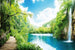 Dimex Relax in Forest Wall Mural 375x250cm 5 Panels | Yourdecoration.com