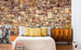 Dimex Rock Wall Wall Mural 375x250cm 5 Panels Ambiance | Yourdecoration.com