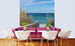 Dimex Sandy Boardwalk Wall Mural 225x250cm 3 Panels Ambiance | Yourdecoration.com