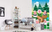 Dimex Sheep Wall Mural 150x250cm 2 Panels Ambiance | Yourdecoration.com