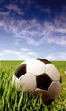 Dimex Soccer Ball Wall Mural 150x250cm 2 Panels | Yourdecoration.com