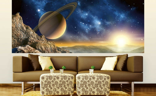 Dimex Spacescape Wall Mural 375x150cm 5 Panels Ambiance | Yourdecoration.com