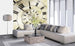 Dimex Spiral Clock Wall Mural 225x250cm 3 Panels Ambiance | Yourdecoration.com