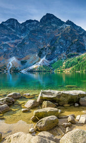 Dimex Tatra Mountains Wall Mural 150x250cm 2 Panels | Yourdecoration.com