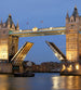 Dimex Tower Bridge Night Wall Mural 225x250cm 3 Panels | Yourdecoration.com