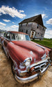 Dimex Veteran Car Wall Mural 150x250cm 2 Panels | Yourdecoration.com