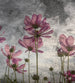 Dimex Violet Flower Abstract Wall Mural 225x250cm 3 Panels | Yourdecoration.com