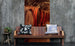 Dimex Wine Barrels Wall Mural 150x250cm 2 Panels Ambiance | Yourdecoration.com