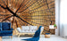 Dimex Wood Wall Mural 375x250cm 5 Panels Ambiance | Yourdecoration.com