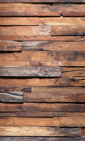 Dimex Wooden Wall Wall Mural 150x250cm 2 Panels | Yourdecoration.com