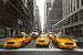 Dimex Yellow Taxi Wall Mural 375x250cm 5 Panels | Yourdecoration.com