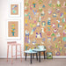 Komar Animals A Z Non Woven Wall Mural 200x250cm 2 Panels Ambiance | Yourdecoration.com