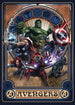 Komar Avengers Ornament Non Woven Wall Mural 200x280cm 4 Panels | Yourdecoration.com