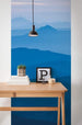 Komar Blue Mountain Non Woven Wall Mural 100x250cm 1 baan Ambiance | Yourdecoration.com