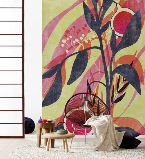 Komar Bonbons aux Fruits Non Woven Wall Murals 200x250cm 4 panels Ambiance | Yourdecoration.com