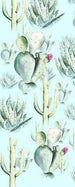 Komar Cactus Blue Non Woven Wall Mural 100x250cm 1 baan | Yourdecoration.com