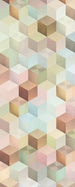 Komar Cubes Non Woven Wall Mural 100x250cm 1 baan | Yourdecoration.com