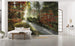 Komar Feuerzungen Non Woven Wall Mural 450x280cm 9 Panels Ambiance | Yourdecoration.com