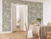 Komar Fleurs d-ocean Non Woven Wall Mural 400x280cm 8 Panels Ambiance | Yourdecoration.com