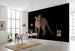 Komar Floridapanter Non Woven Wall Mural 400X280Cm 6 Parts Ambiance | Yourdecoration.com