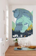 Komar Frozen Adventure Non Woven Wall Mural 150x280cm 3 Panels Ambiance | Yourdecoration.com