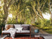 Komar Golden Hedges Non Woven Wall Mural 400x250cm 4 Panels Ambiance | Yourdecoration.com