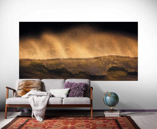 Komar Golden Wave Non Woven Wall Mural 200x100cm 1 baan Ambiance | Yourdecoration.com