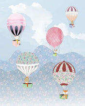 Komar Happy Balloon Non Woven Wall Mural 200x250cm 2 Panels | Yourdecoration.com