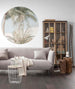 Komar Hush Wall Mural 125x125cm Round Ambiance | Yourdecoration.com