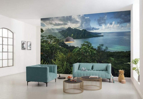 Komar Jurassic Island Non Woven Wall Mural 450x280cm 9 Panels Ambiance | Yourdecoration.com