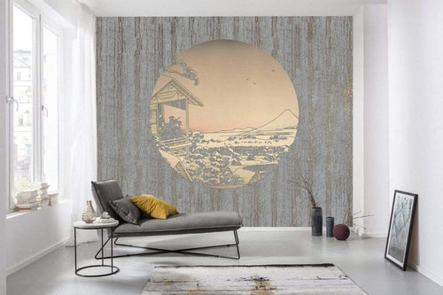 Komar Land of Gold Non Woven Wall Mural 300x280cm 6 Panels Ambiance | Yourdecoration.com