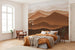 Komar Macchiato Mountains Non Woven Wall Murals 300x250cm 6 panels Ambiance | Yourdecoration.com