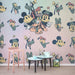 Komar Mickey Fab5 Non Woven Wall Mural 300x280cm 6 Panels Ambiance | Yourdecoration.com