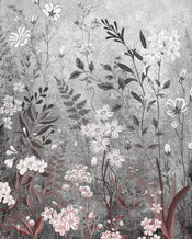 Komar Moonlight Flowers Non Woven Wall Murals 200x250cm 4 panels | Yourdecoration.com