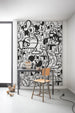 Komar Non Woven Wall Mural Iadx4 058 Mickey Constructive Interieur | Yourdecoration.com