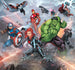 Komar Non Woven Wall Mural Iadx6 074 Avengers Street Revenge | Yourdecoration.com