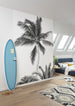 Komar Non Woven Wall Mural Iax4 0011 Retro Palm Interieur | Yourdecoration.com