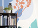 Komar Non Woven Wall Mural Inx6 085 Tropical Shapes Detail | Yourdecoration.com