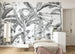 Komar Non Woven Wall Mural Inx8 082 Croissances Monochrome Interieur | Yourdecoration.com