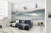 Komar Non Woven Wall Mural Inx8 083 Mystic Cranes Interieur | Yourdecoration.com