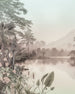 Komar Non Woven Wall Mural X4 1022 Lac Des Palmiers | Yourdecoration.com