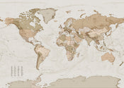 Komar Non Woven Wall Mural X7 1015 Earth Map | Yourdecoration.com