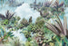 Komar Non Woven Wall Mural Xxl4 1025 Tropical Heaven | Yourdecoration.com