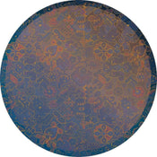 Komar Ornament Wall Mural 125x125cm Round | Yourdecoration.com