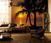 Komar Palmy Beach Sunrise Wall Mural 368x254cm | Yourdecoration.com