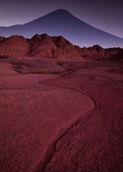 Komar Red Mountain Desert Non Woven Wall Mural 200x280cm 4 Panels | Yourdecoration.com