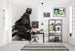 Komar Star Wars Kylo Vader Shadow Non Woven Wall Mural 200x280cm 4 Panels Ambiance | Yourdecoration.com