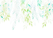 Komar Summer Leaves Non Woven Wall Mural 350X250cm 7 Panels | Yourdecoration.com